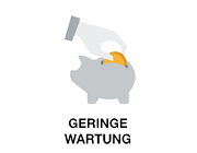 Charakteristiken GFK: geringe wartung